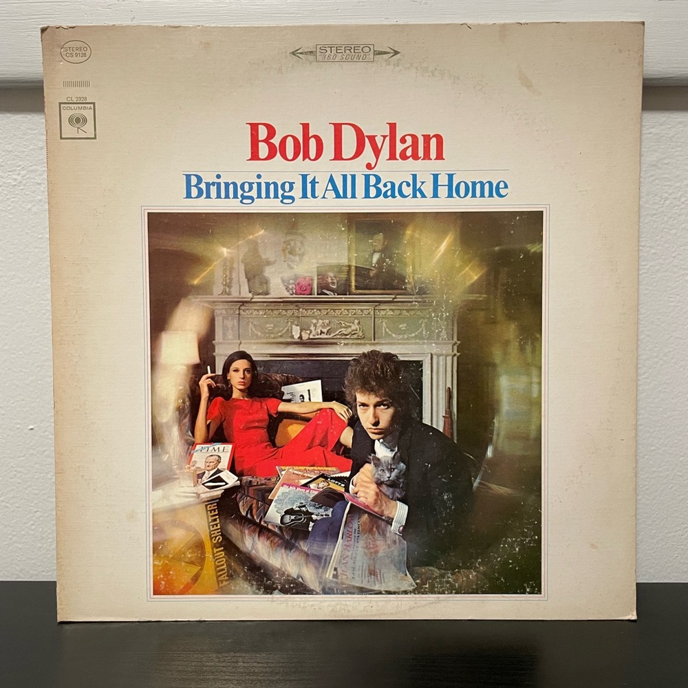 Bob Dylan Bringing It All Back Home Vinyl Record LP Sony Vintage Rock 1965